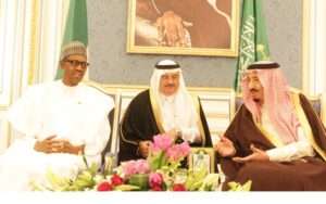 Saudi King Salman, Nigerian president discuss oil market -SPA - Inside Financial Markets