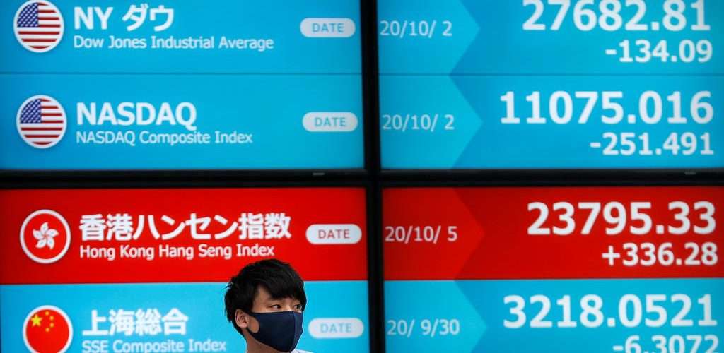 Asian shares, U.S. stock futures sag on coronavirus, U.S. election worries - Inside Financial Markets