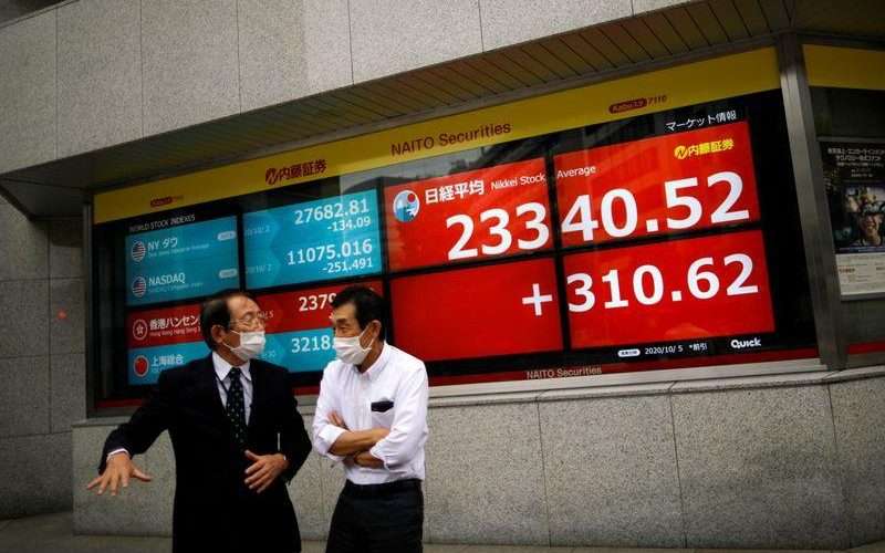 Asian shares bounce on hopes for U.S. stimulus, vaccine - Inside Financial Markets