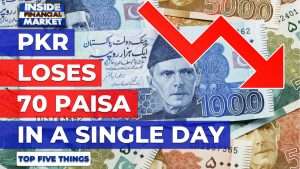 PKR loses 70 paisa in a single day | Top 5 Things | 22 Jun 2021 | Inside Financial Markets