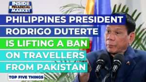 Philippines President is lifting a ban on travellers from Pakistan | Top 5 Things | 06 Sep 21 | IFM