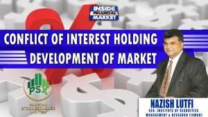 Conflict of Interest Holding Development of Market | Nazish Lutfi - ISMAR | Inside Financial Markets